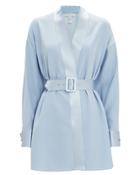 Fleur Du Mal Cufflink Mini Dress Ice Blue L