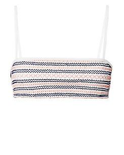 Intermix Kisuii Adrianna Smocked Bikini Top