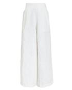 Faithfull The Brand Meridian Linen Trousers White P