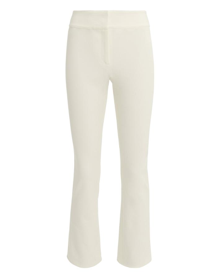Veronica Beard Rumi Cropped Pants White 4