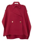 See By Chloe See By Chlo Red Trench Cape Red 34
