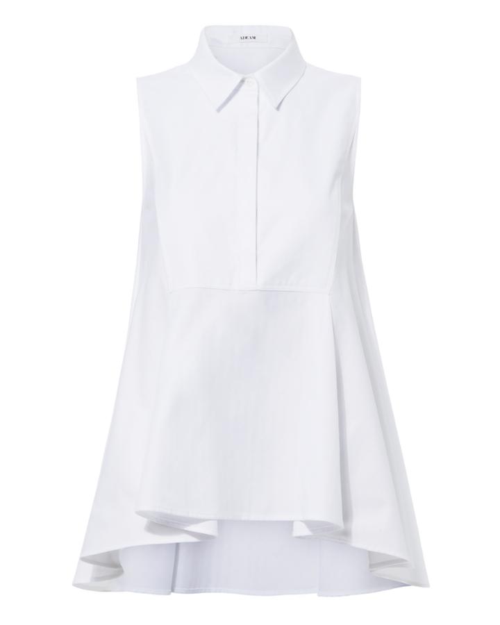 Adeam White High-low Top White 2