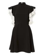 Cinq Ã  Sept Reina Ruffle Sleeve Mini Dress
