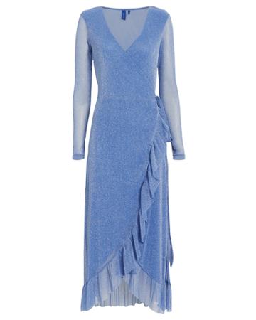 Resume Rsum Nadia Wrap Dress Blue P