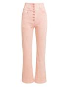 Ulla Johnson Ellis High Waisted Pink Jeans Pink 6