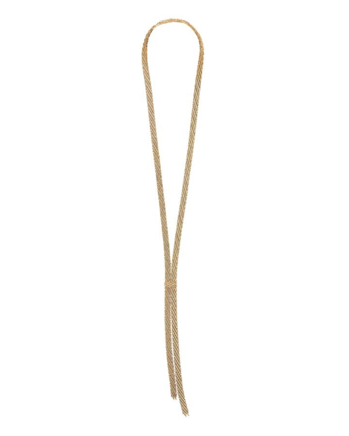 Rosantica Volutta Lariat Necklace Gold 1size