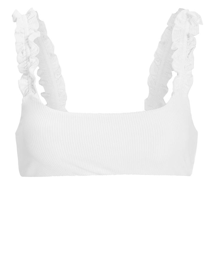 Ellejay Lanai Bikini Top White M