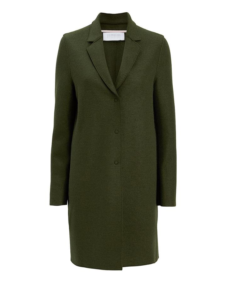 Harris Wharf Olive Cocoon Coat Olive/army 40