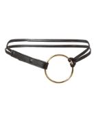 Maison Boinet Ring Belt Black 85