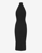 Cushnie Et Ochs Open Back Halter Knit Dress