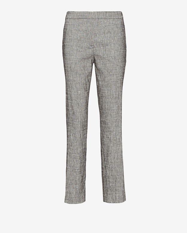Theory Thaniel Crop Pant: Grey