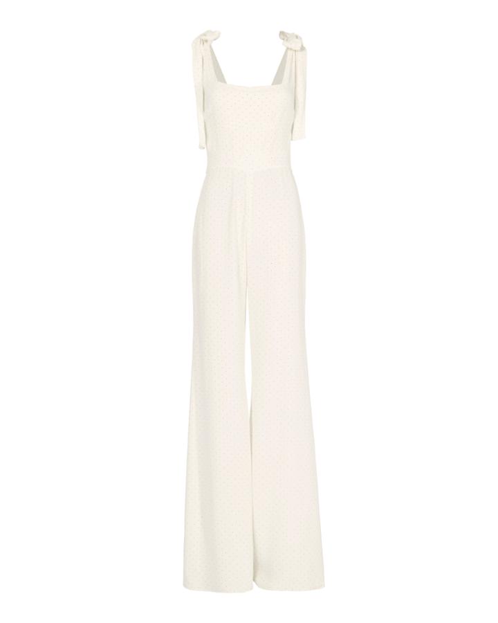 Alexis Lincolm Bow Polka Dot Jumpsuit