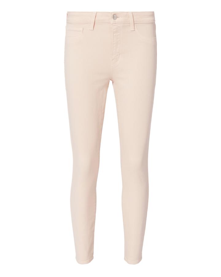 L'agence Margot Quartz High-rise Ankle Skinny Jeans Pink 25