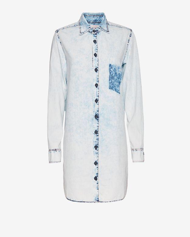Basic Terrain Exclusive Acid Wash Shirt Dress