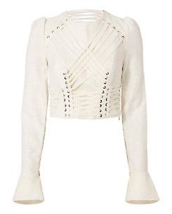 Zimmermann Lace-up Cavalier Top