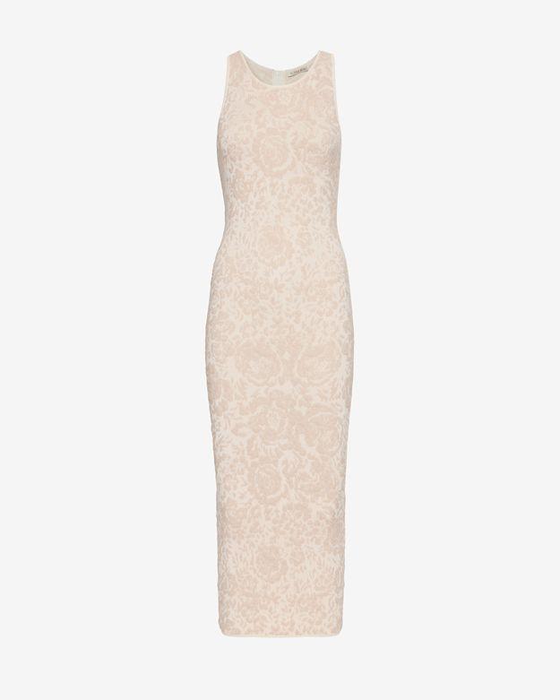 Ronny Kobo Rona Embossed Jacquard Dress