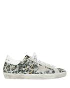 Golden Goose Superstar Leopard Glitter Low-top Sneakers Grey/white 38