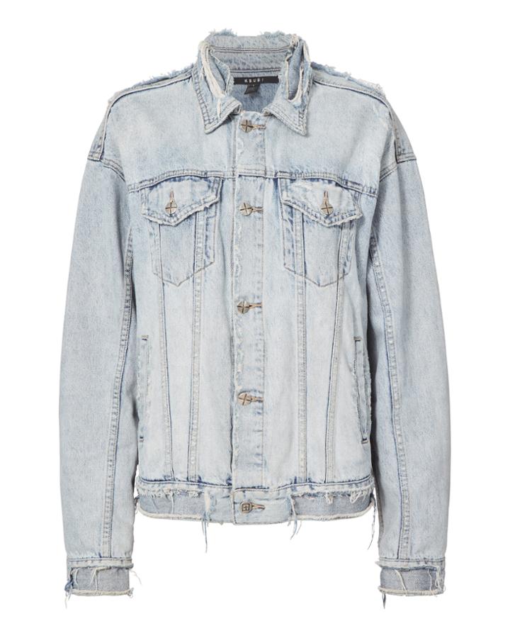 Ksubi Chillz Oversized Ripped Jacket