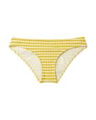 Solid & Striped Elle Yellow-striped Bikini Bottom Stripe P