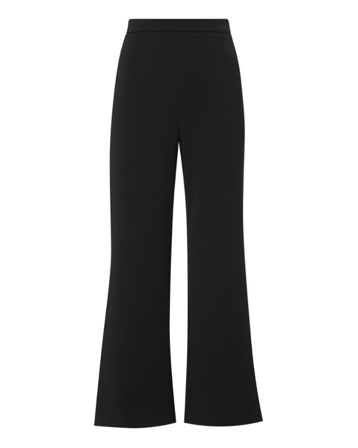 Cushnie Et Ochs Side Pleated Cuff Cropped Pants