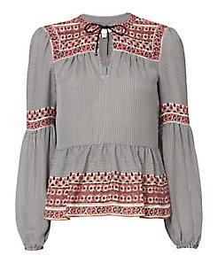 Veronica Beard Rosie Boho Blouse