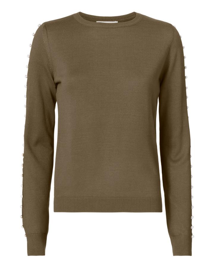 Adeam Pearl Button Detail Sweater