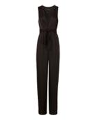 Marissa Webb Jordyn Black Jumpsuit Black 2