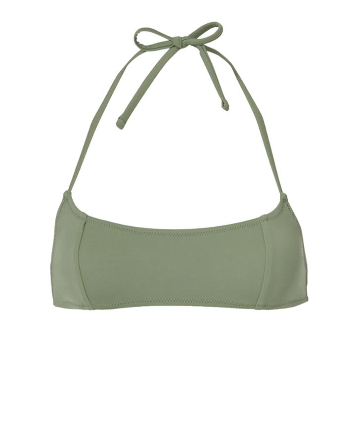 Solid & Striped Jessica Bikini Top Green S