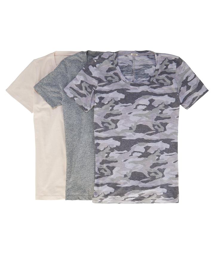 Monrow Three-tee Pack Multi S