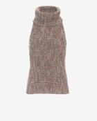 Exclusive For Intermix Mira Tweed Knit Turtleneck
