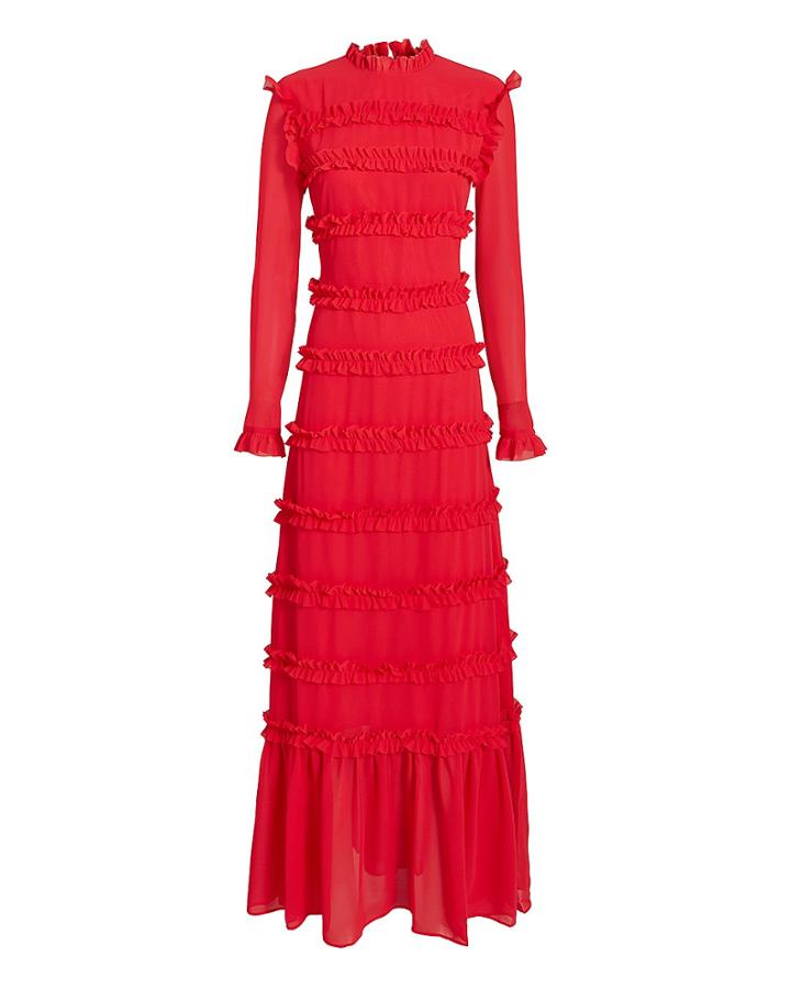 Rejina Pyo Hadley Maxi Dress Red 8