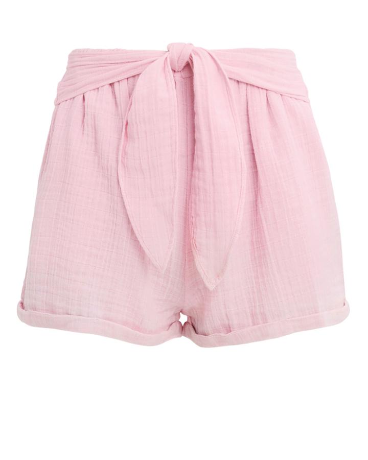 Annak Anaak Maithili Tie Shorts Blush 1