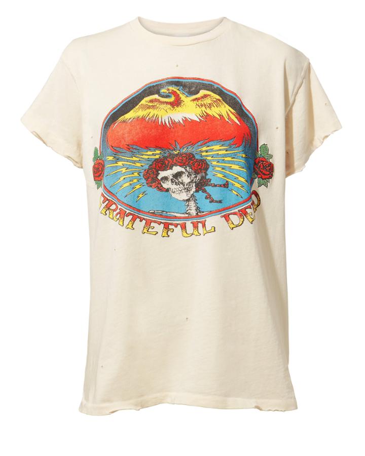 Made Worn Madeworn Grateful Dead Distressed T-shirt White P