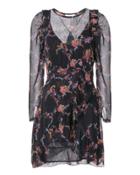 Iro Loxie Printed Mini Dress Black 34