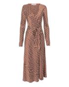 Diane Von Furstenberg Tilly Wrap Dress Multi Zero
