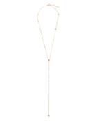 Lana Jewelry Long Ombr Disc Lariat Necklace