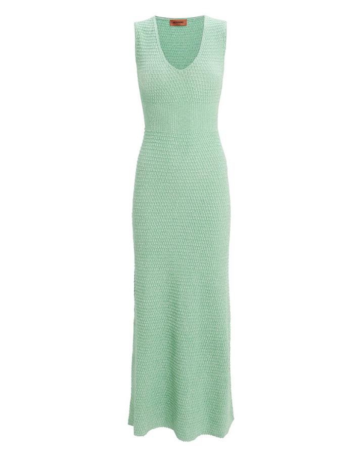Missoni Seafoam Green Maxi Dress Seafoam Green 40