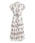 Veronica Beard Megan Gardenia Midi Dress White Floral 8