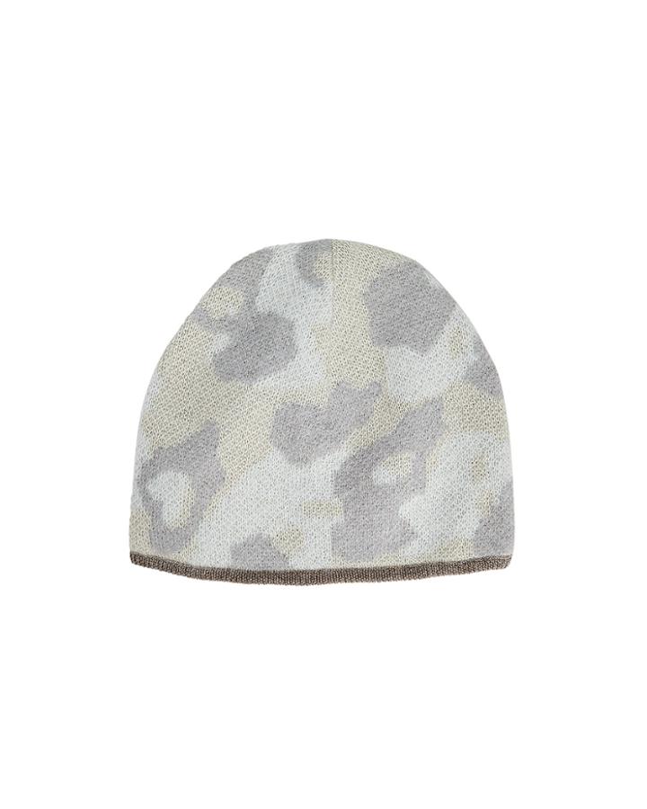Rag And Bone Rag & Bone Leopard Grey Beanie Grey 1size