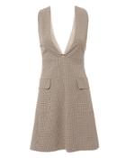 See By Chloe See By Chlo Plaid Mini Dress White 36