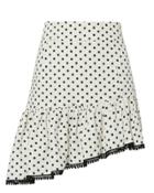 Suboo Frill Polka Dot Mini Skirt Blk/wht Zero