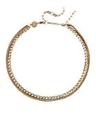 Jennifer Zeuner Double Layer Chain Necklace