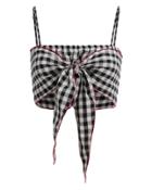 Annak Akari Crop Top Black/white Zero