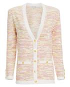Torn Ronny Kobo Chavri Tweed Cardigan Yellow/white/tweed P