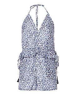 Kisuii Ofelia Ruffle Trim Romper