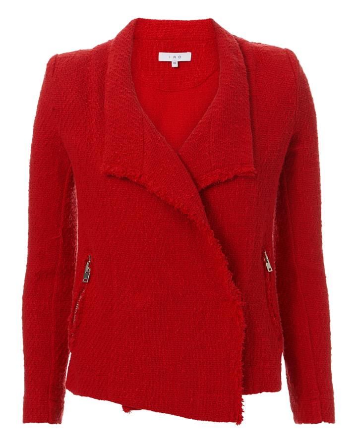 Iro Mira Poppy Jacket Red 34
