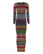 Missoni Multicolor Striped Lurex Maxi Dress