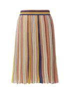 Missoni Intermix X Missoni Striped Lurex Skirt Multi 42