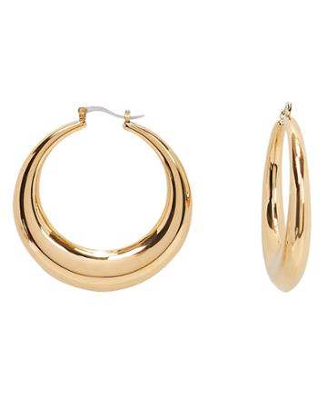 Noir Jewelry Studio 54 Hoops Gold 1size
