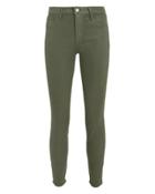 L'agence Margot Coated Green Jeans Green 25